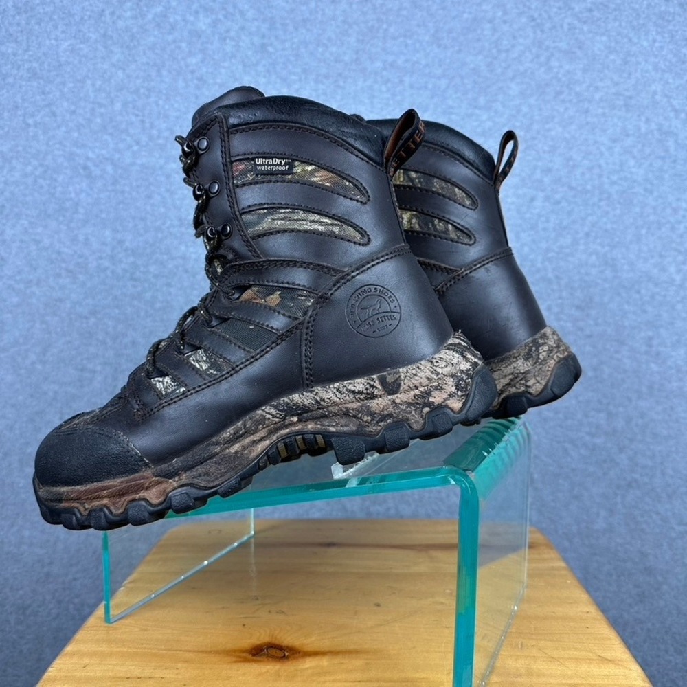 Irish Setter Hunt Boots Womens 7.5 Waterproof Camo Leather Lace Up Hunting - Picture 5 of 8